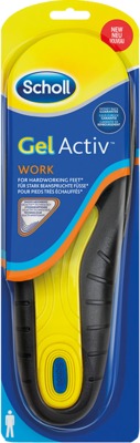 SCHOLL GelActiv Einlegesohlen Work men 2 St