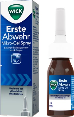 WICK Erste Abwehr Mikro-Gel Spray 15 ml Sprühflasche