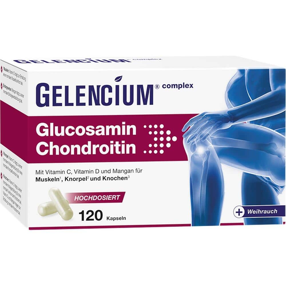GELENCIUM Glucosamin Chondroitin 120 St Kapseln