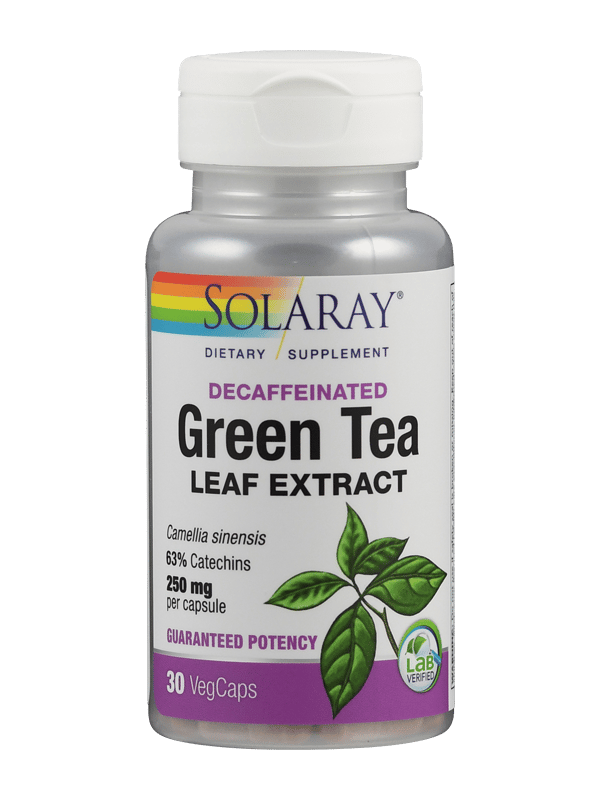 SOLARAY Grüner Tee Extrakt 250 mg 30 St Kapseln