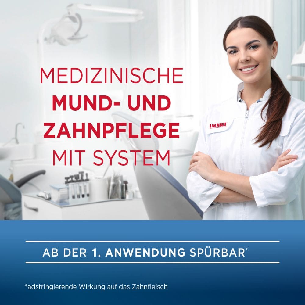 LACALUT Aktiv Zahnfleischschutz & Sanftes Weiß 75 ml Zahnpasta