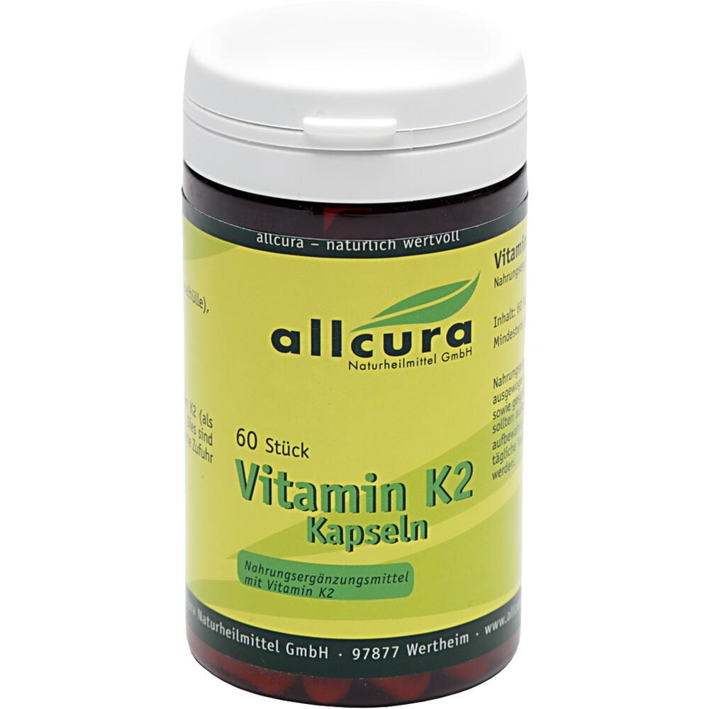 allcura Vitamin K2 60 St Kapseln