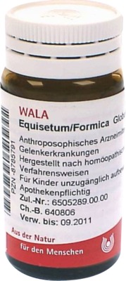 WALA Equisetum/Formica Globuli 20 g Globuli