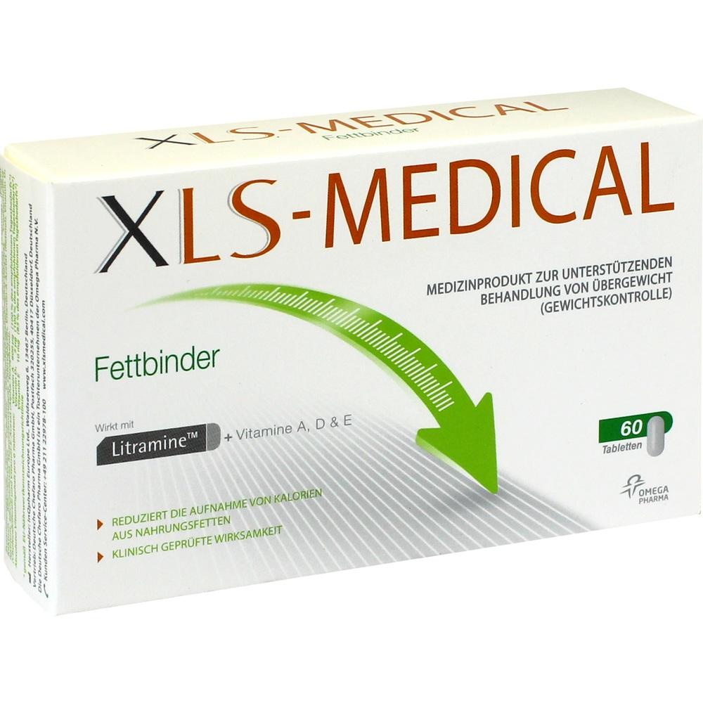 XLS Medical Fettbinder Tabletten 60 St Tabletten