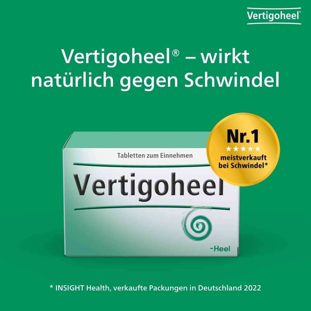 Vertigoheel  bei Schwindelzuständen 100 St Tabletten