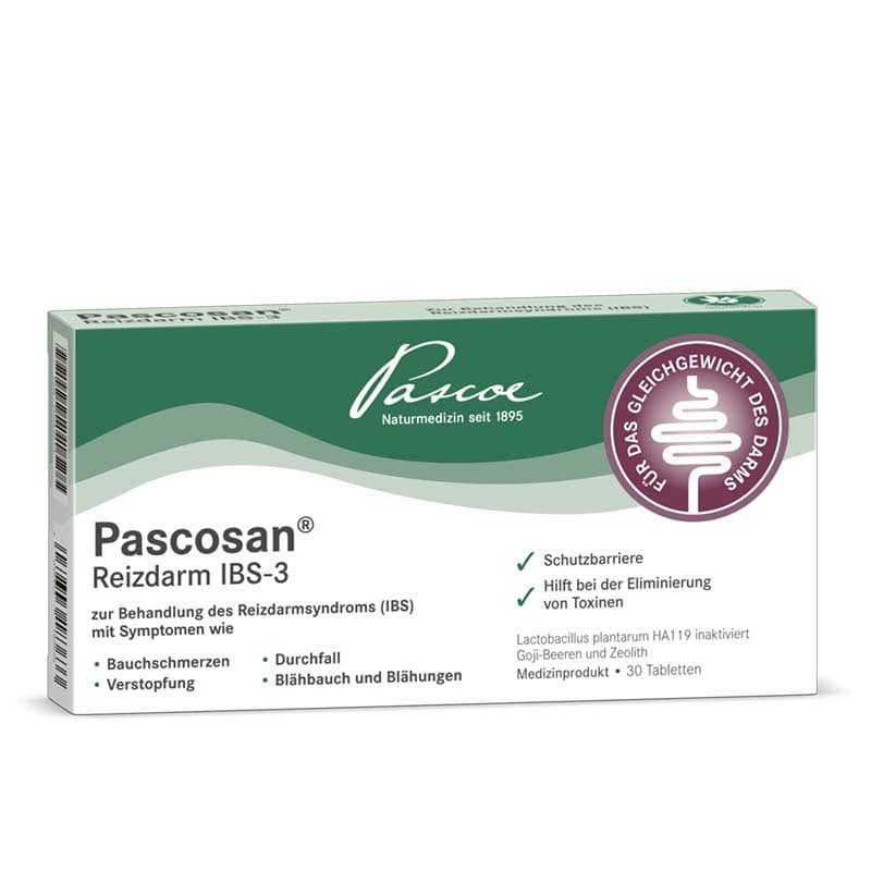 Pascoe Pascosan Reizdarm IBS-3 30 St Tabletten