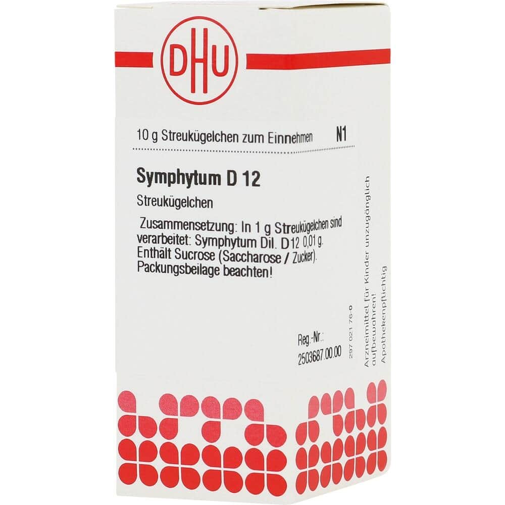 SYMPHYTUM D 12 Globuli 10 g Globuli
