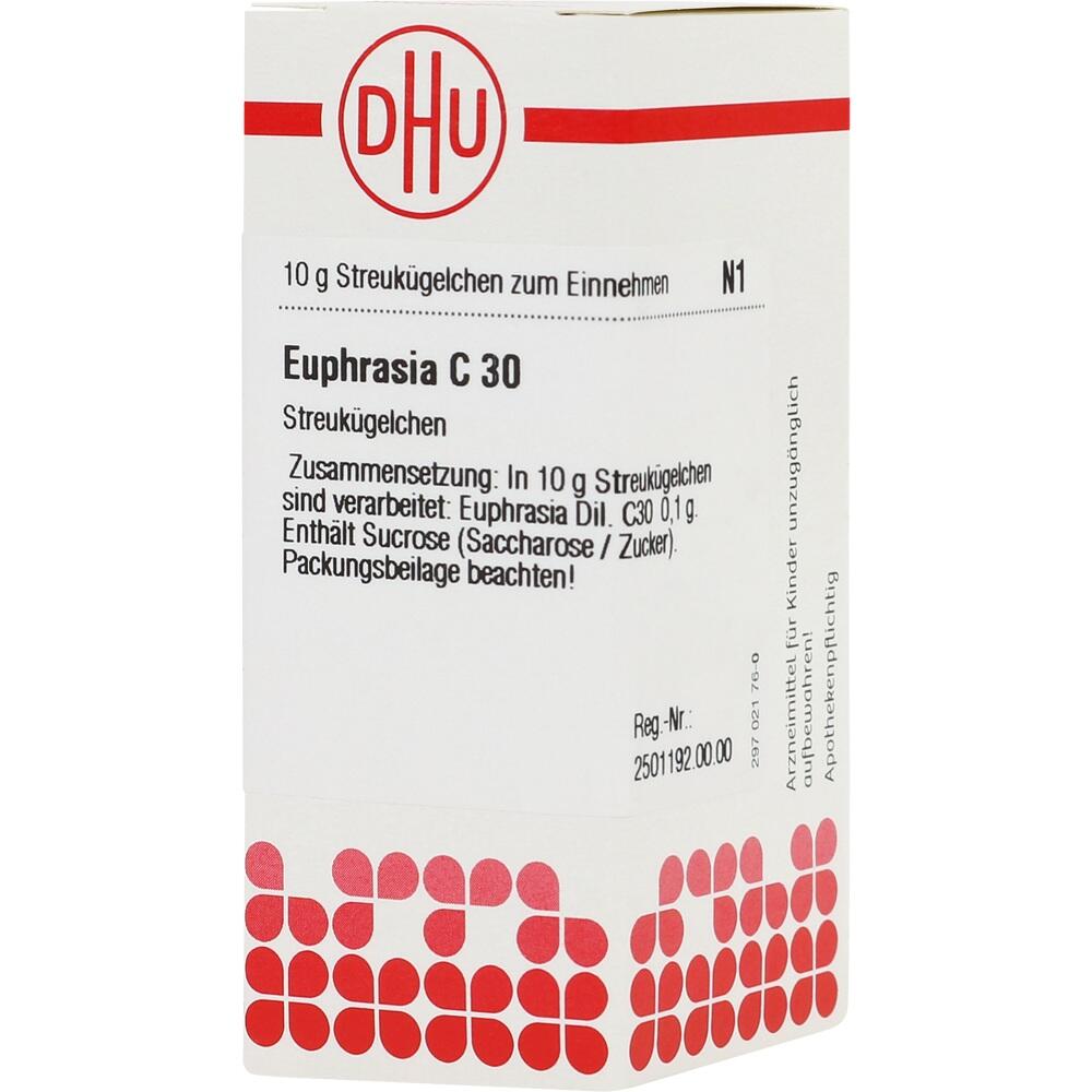 EUPHRASIA C 30 Globuli 10 g Globuli