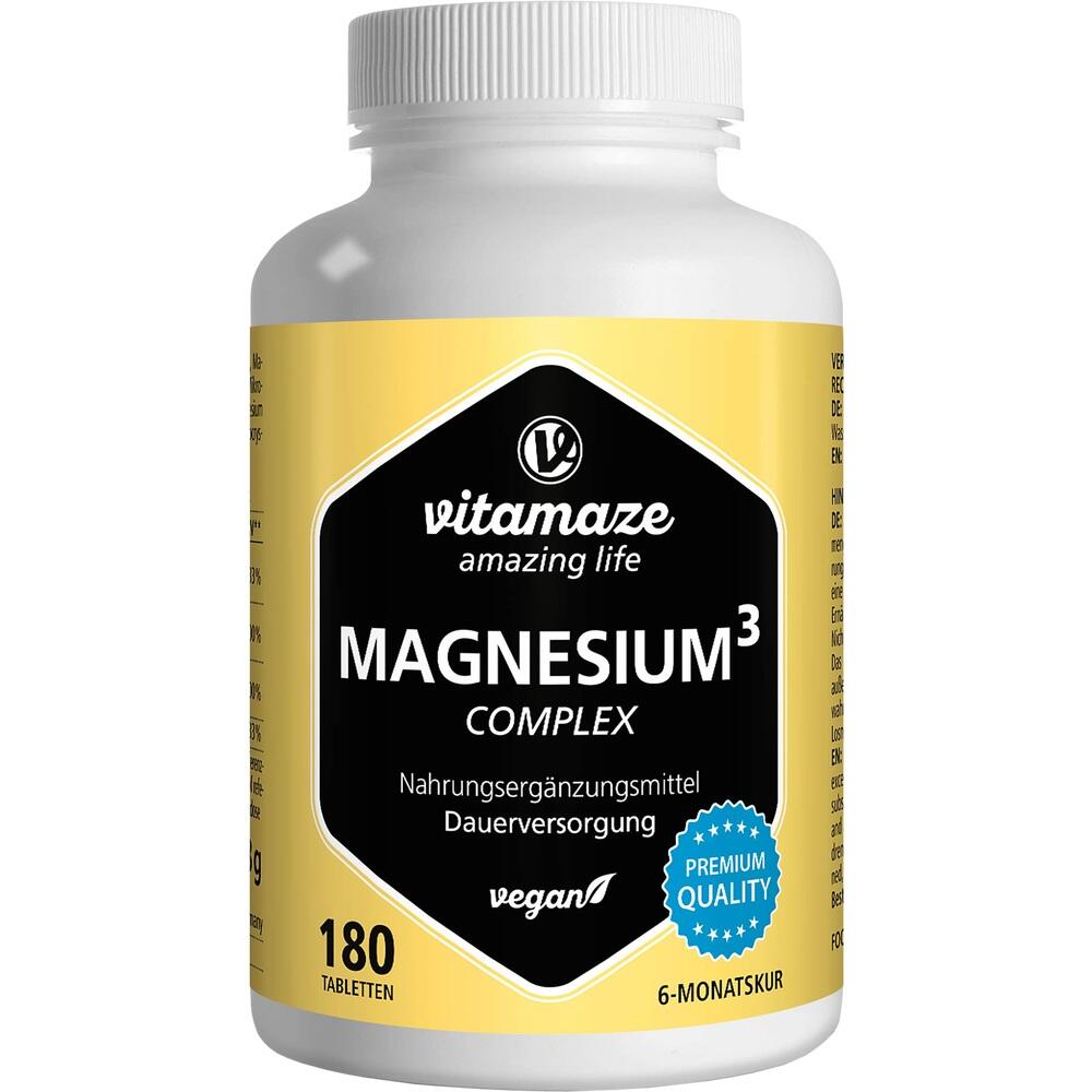 vitamaze MAGNESIUM 350 mg Komplex 180 St Tabletten