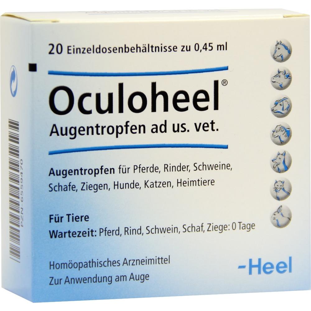 Oculoheel Augentropfen ad us. vet.  20 St Einzeldosispipetten