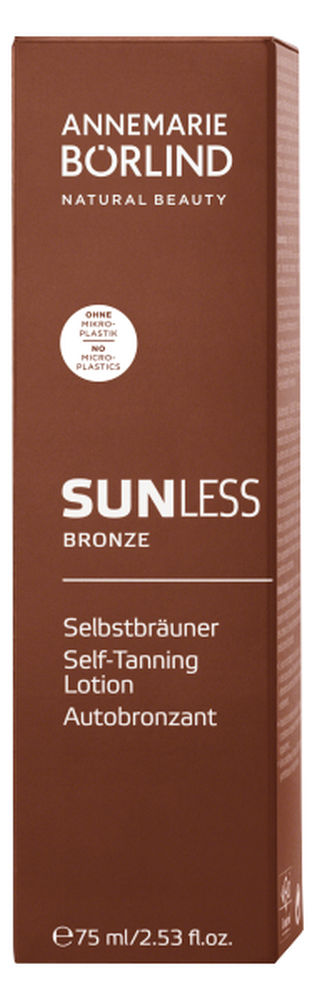 ANNEMARIE BÖRLIND SUNLESS BRONZE Selbstbräuner Lotion 75 ml Lotion