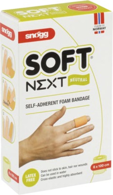 SNOEGG Soft Next Pflaster 6 cmx1 m neutral 1 St Pflaster
