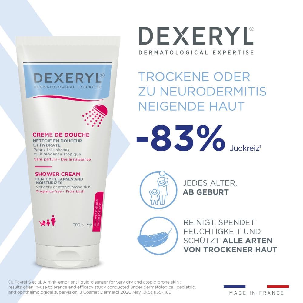 DEXERYL Shower Duschcreme 200 ml Duschgel