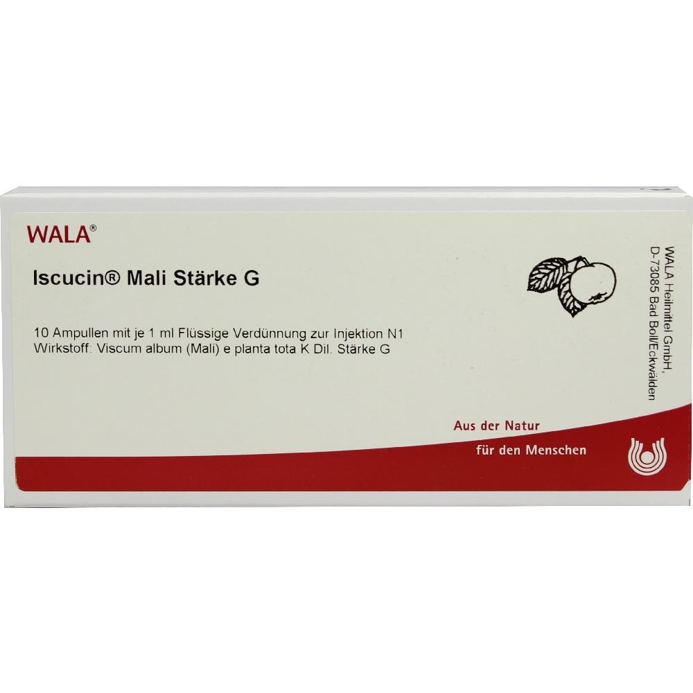 WALA Iscucin Mali Stärke G Ampullen 10X1 ml Ampullen
