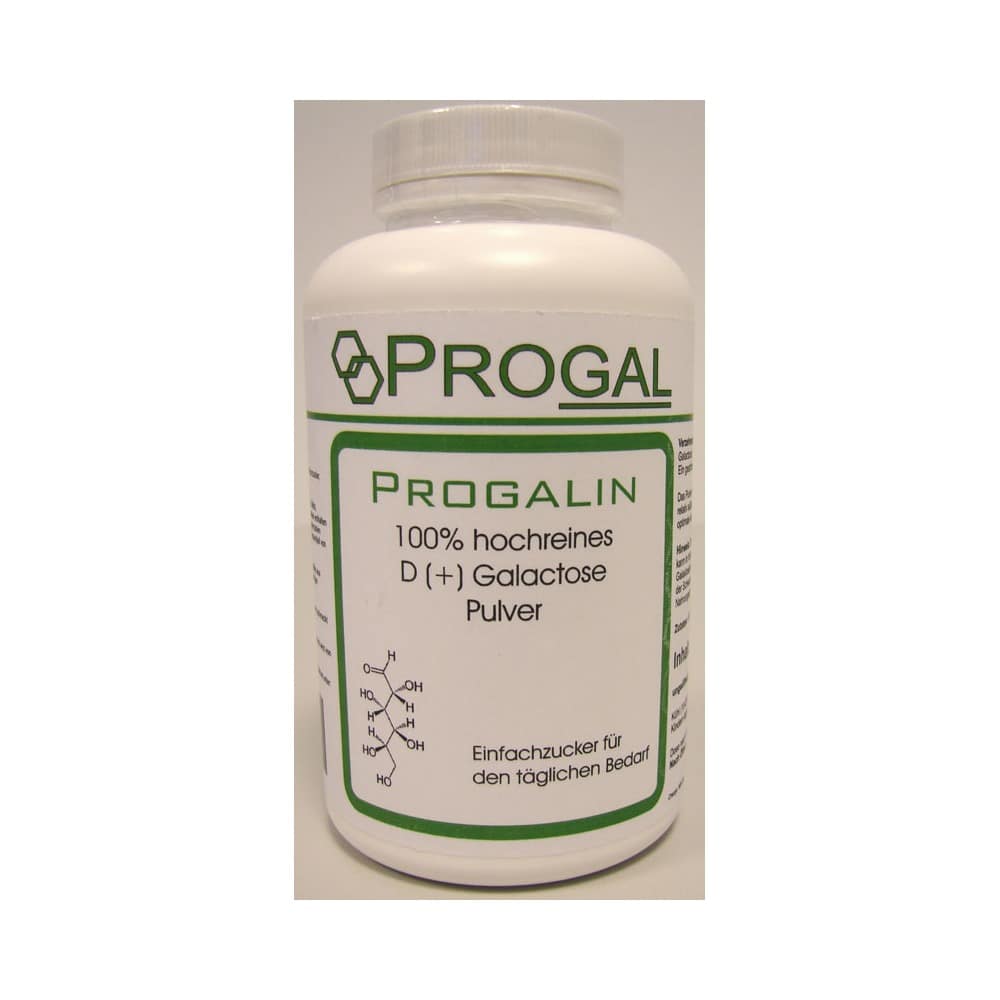 PROGALIN 100% hochreines D+ Galactose Pulver 250 g Pulver