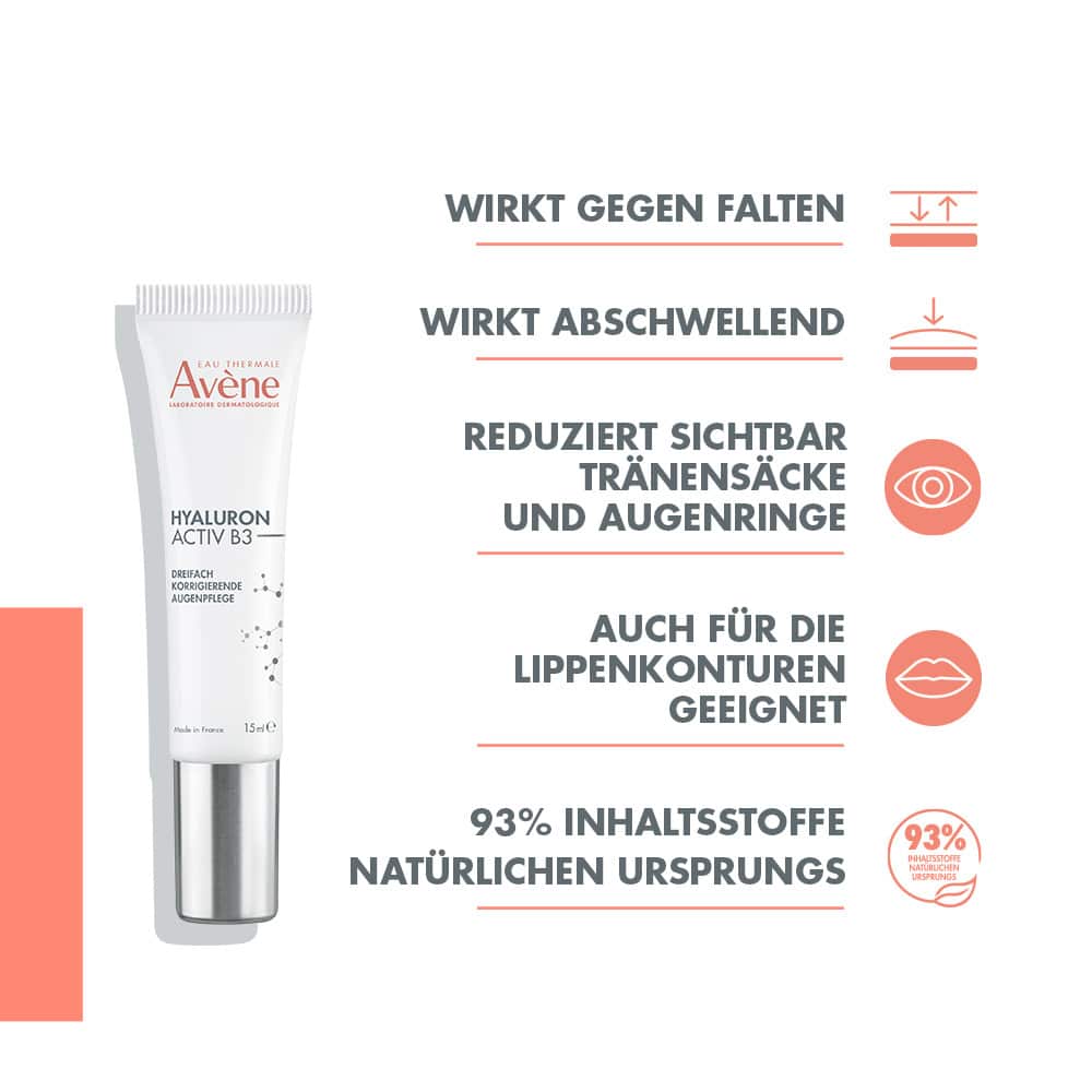 Avène HYALURON ACTIV B3 AUGENPFLEGE 15 ml Creme