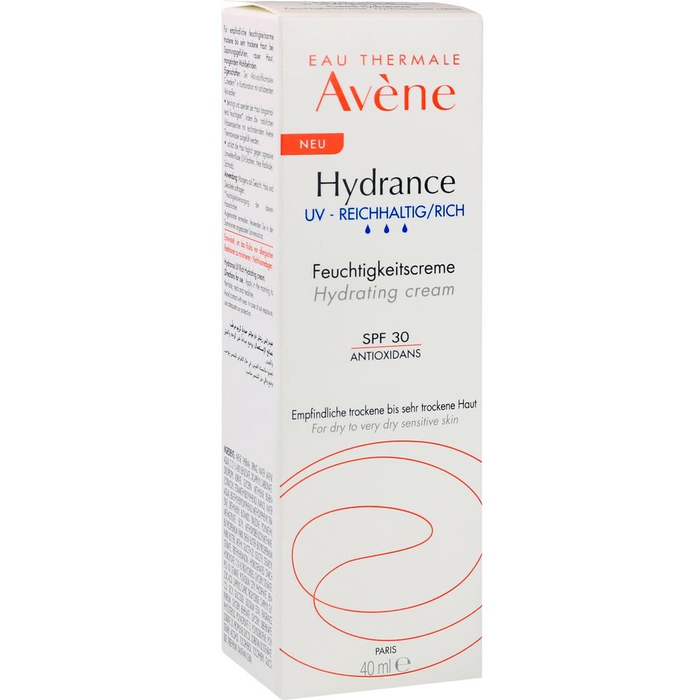 Avène Hydrance reichhaltige UV Feuchtigkeitscreme SPF 30 40 ml Creme