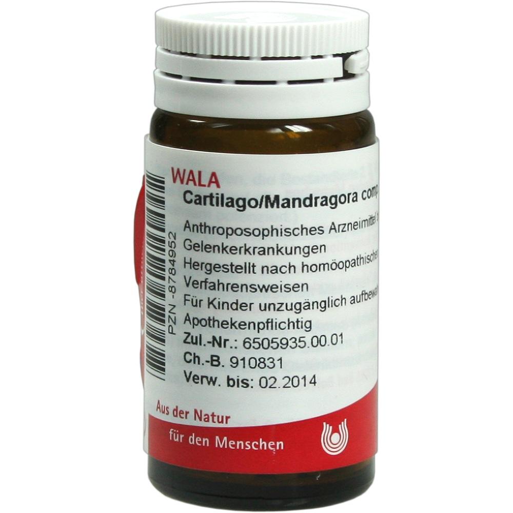 WALA Cartilago/Mandragora comp. 20 g Globuli