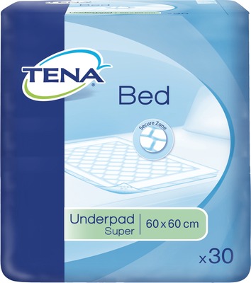 TENA Bed Krankenunterlagen Super 60x60cm 30 St