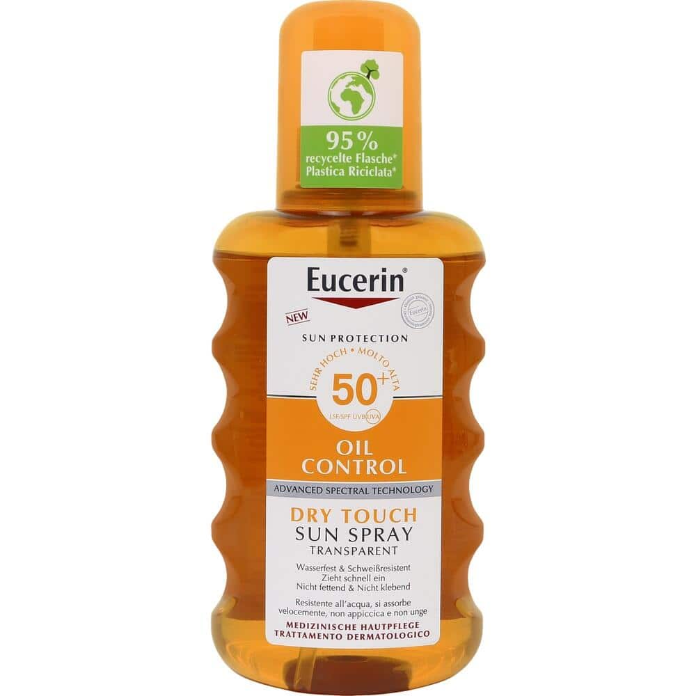 Eucerin OIL CONTROL DRY TOUCH SUN SPRAY LSF 50+ 200 ml Spray