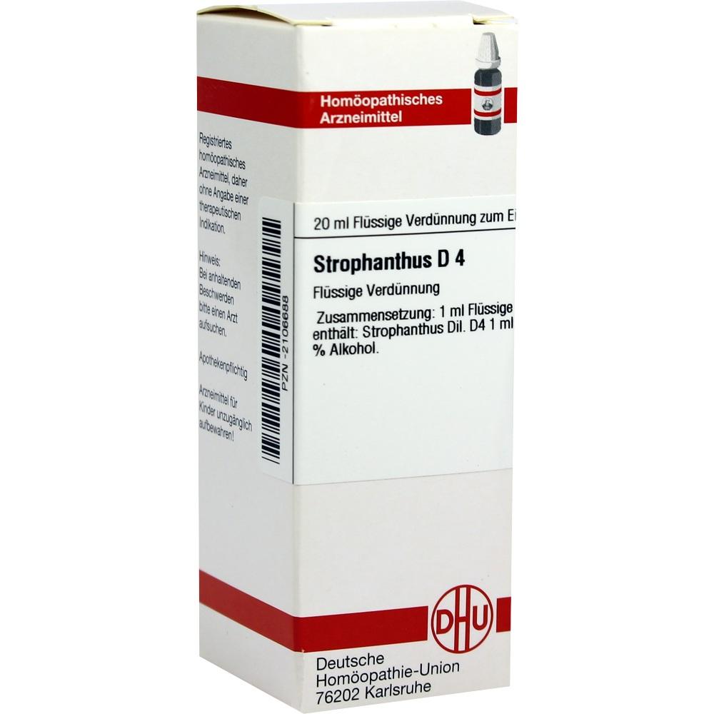 STROPHANTHUS D 4 Dilution 20 ml Dilution