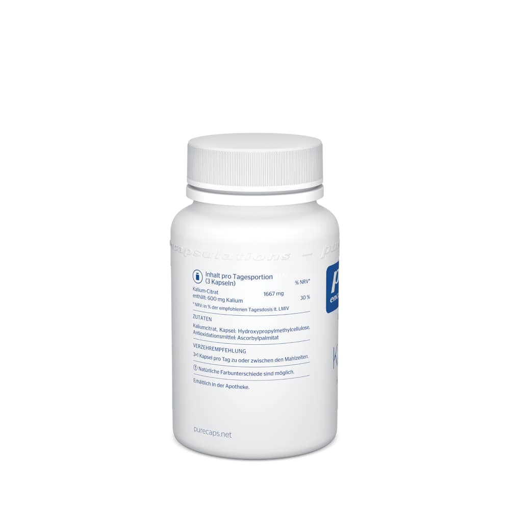 pure encapsulations Kalium Kaliumcitrat 90 St Kapseln