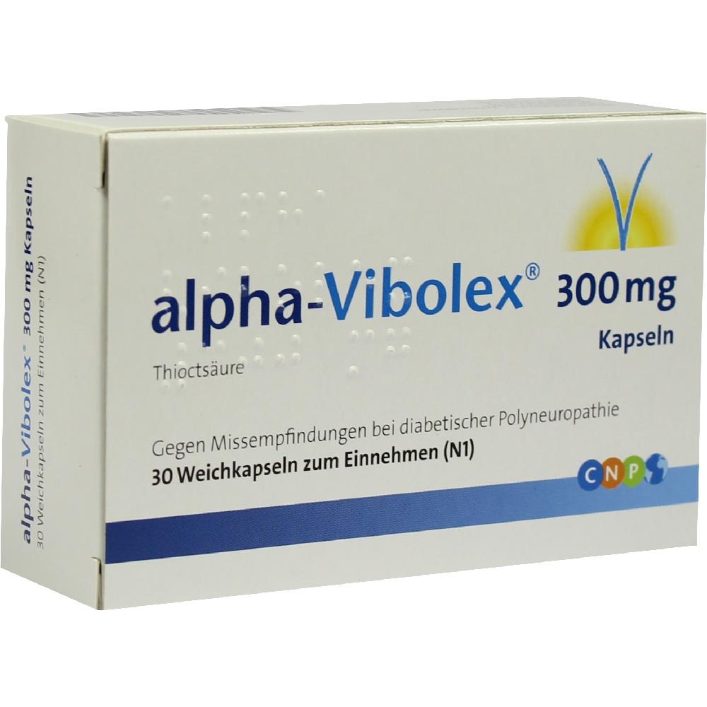 Alpha-Vibolex 300 30 St Weichkapseln