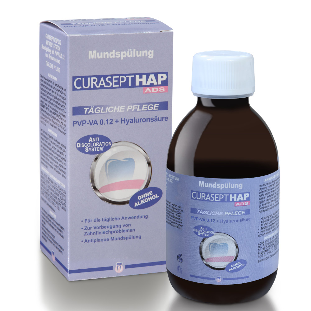 CURASEPTHAP ADS TÄGLICHE PFLEGE Mundspülung 200 ml Flaschen