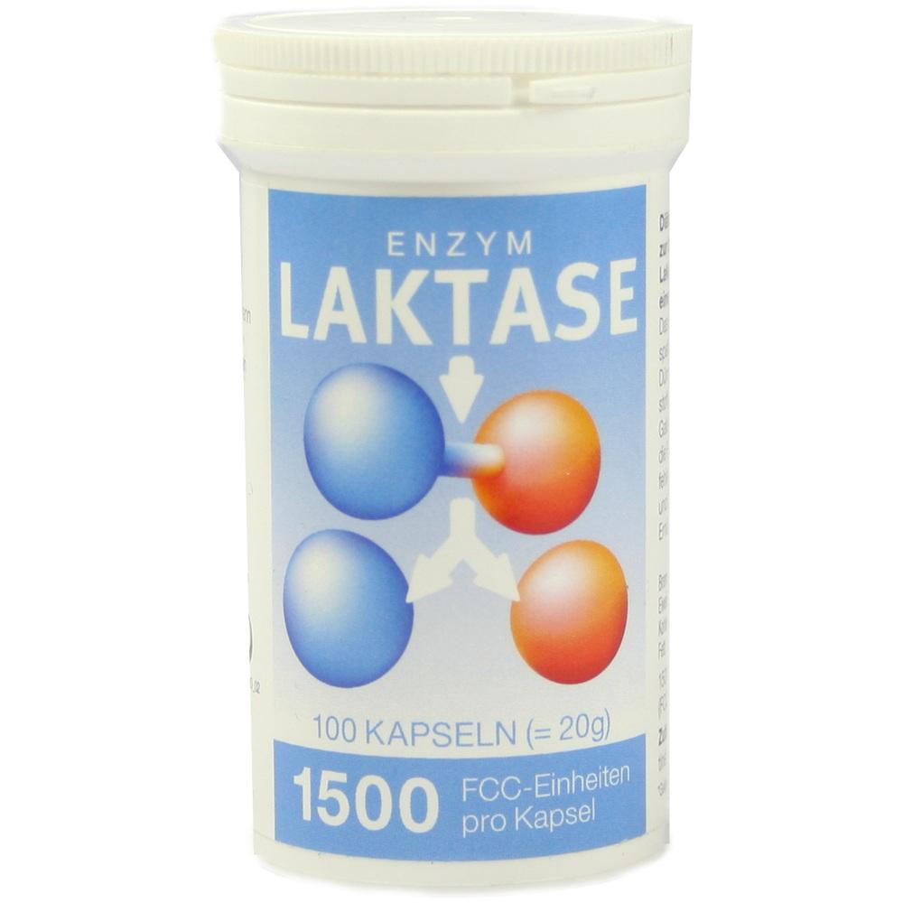 LAKTASE 1.500 FCC Enzym Kapseln 100 St Kapseln