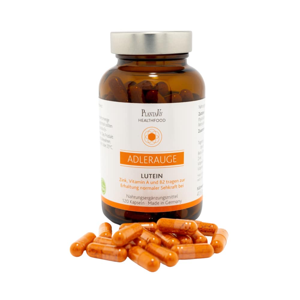 PLANTAVIS HEALTHFOOD ADLERAUGE LUTEIN 120 St Kapseln