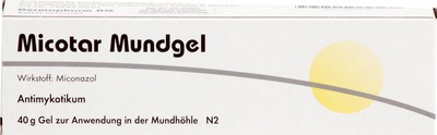 Micotar Mundgel 40 g Gel