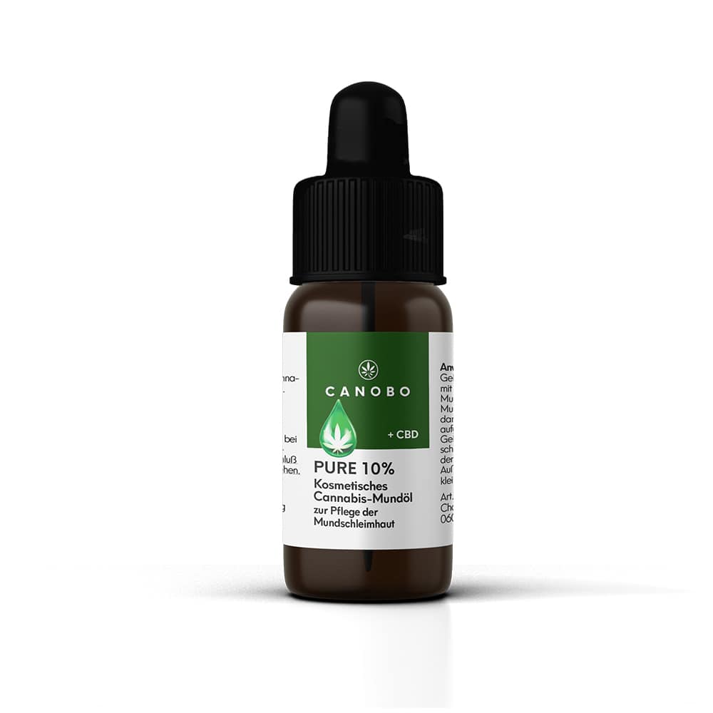 CANOBO PURE 10% CBD Kosmetisches Mundöl 10 ml Tropfen