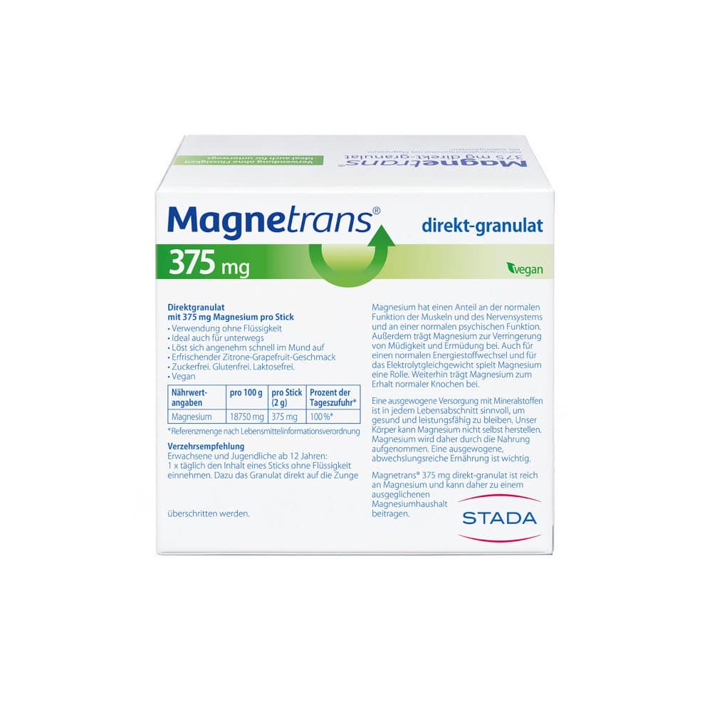 Magnetrans direkt-granulat 375 mg 50 St Granulat