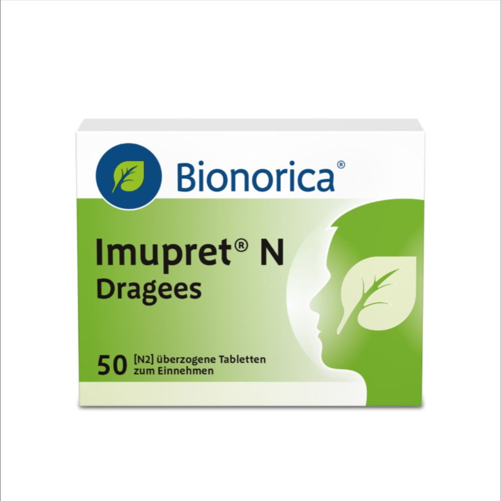Imupret N Dragees 50 St Überzogene Tabletten