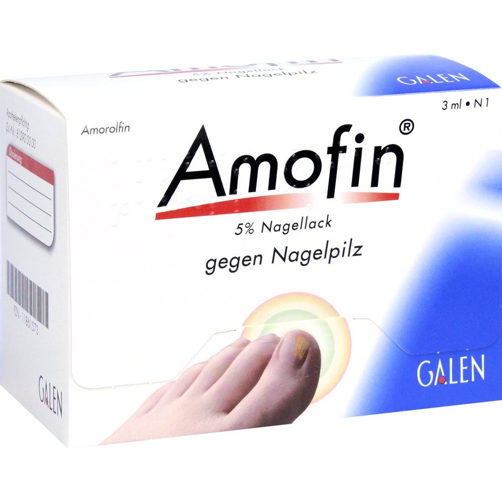 Amofin 5% 3 ml Wirkstoffhaltiger Nagellack