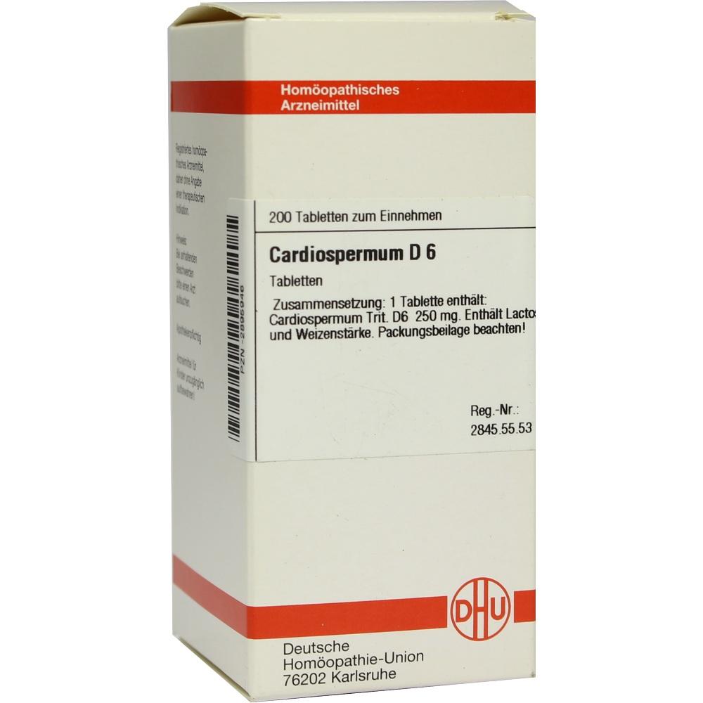 CARDIOSPERMUM D 6 Tabletten 200 St Tabletten