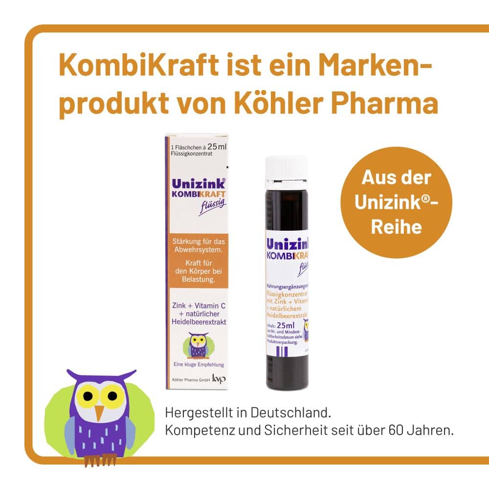 Unizink KOMBIKRAFT 5X25 ml Flaschen