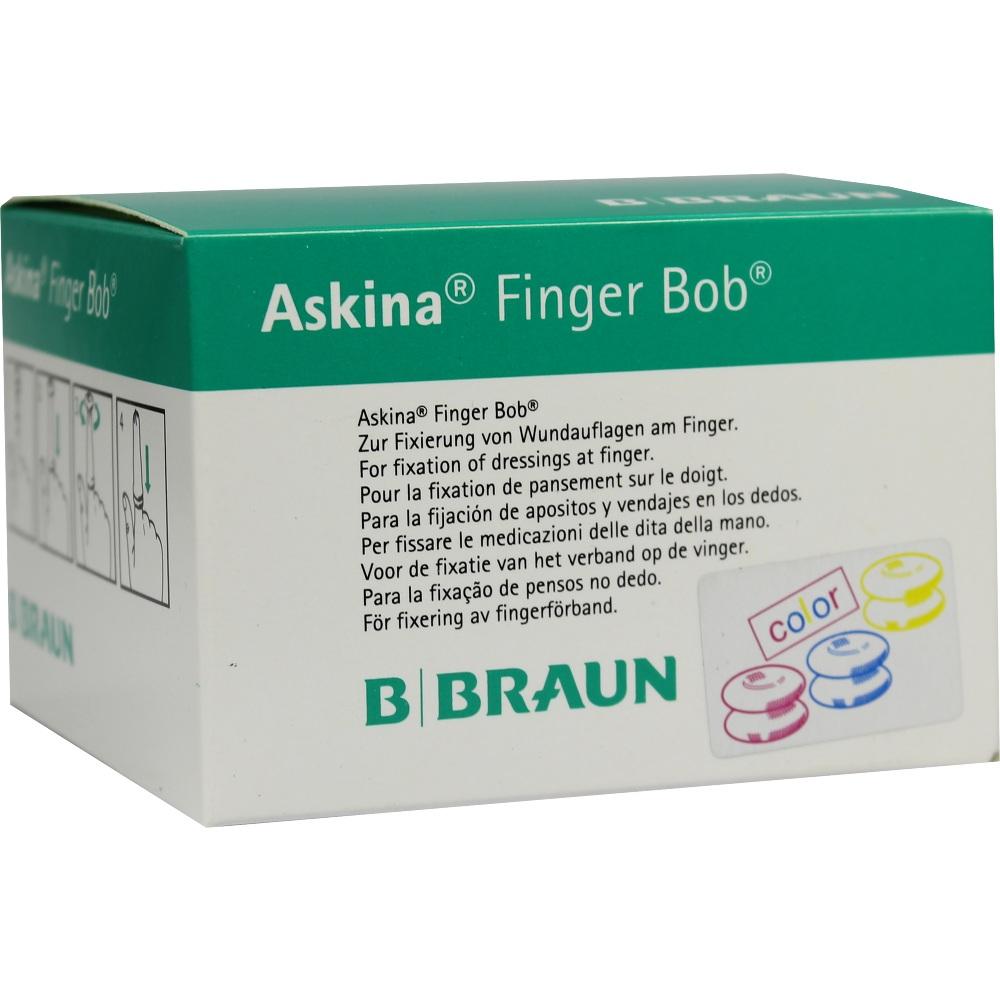 ASKINA Finger Bob farbig 50 St Verband