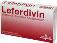 LEFERDIVIN Vitamin B Komplex Kautablette 60 St Kautabletten