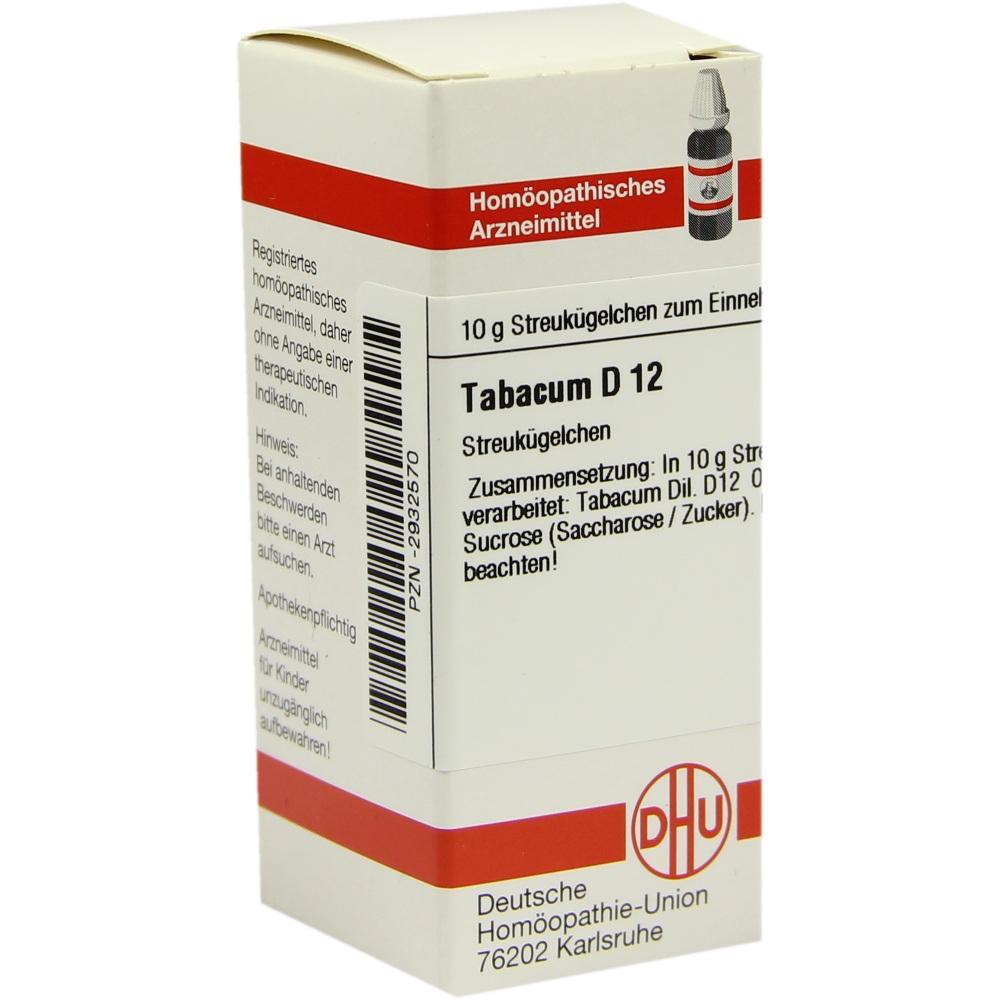 TABACUM D 12 Globuli 10 g Globuli