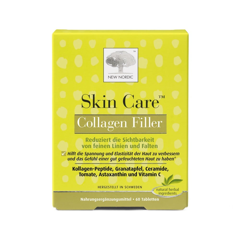 NEW NORDIC Skin Care Collagen Filler  60 St Tabletten