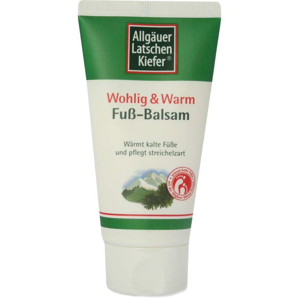 Allgäuer Latschen Kiefer Wohlig& Warm Fuß-Balsam 75 ml Balsam