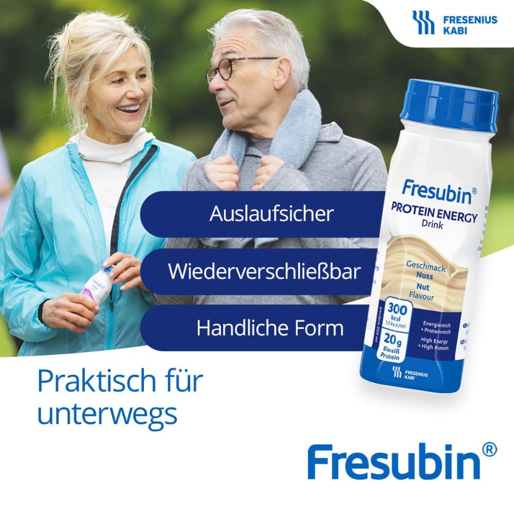 Fresubin Protein Energy DRINK Trinknahrung Walderdbeere 4X200 ml Lösung