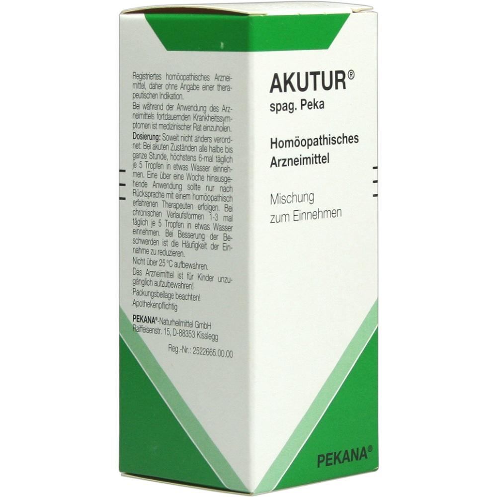 AKUTUR spag.Tropfen 50 ml Tropfen
