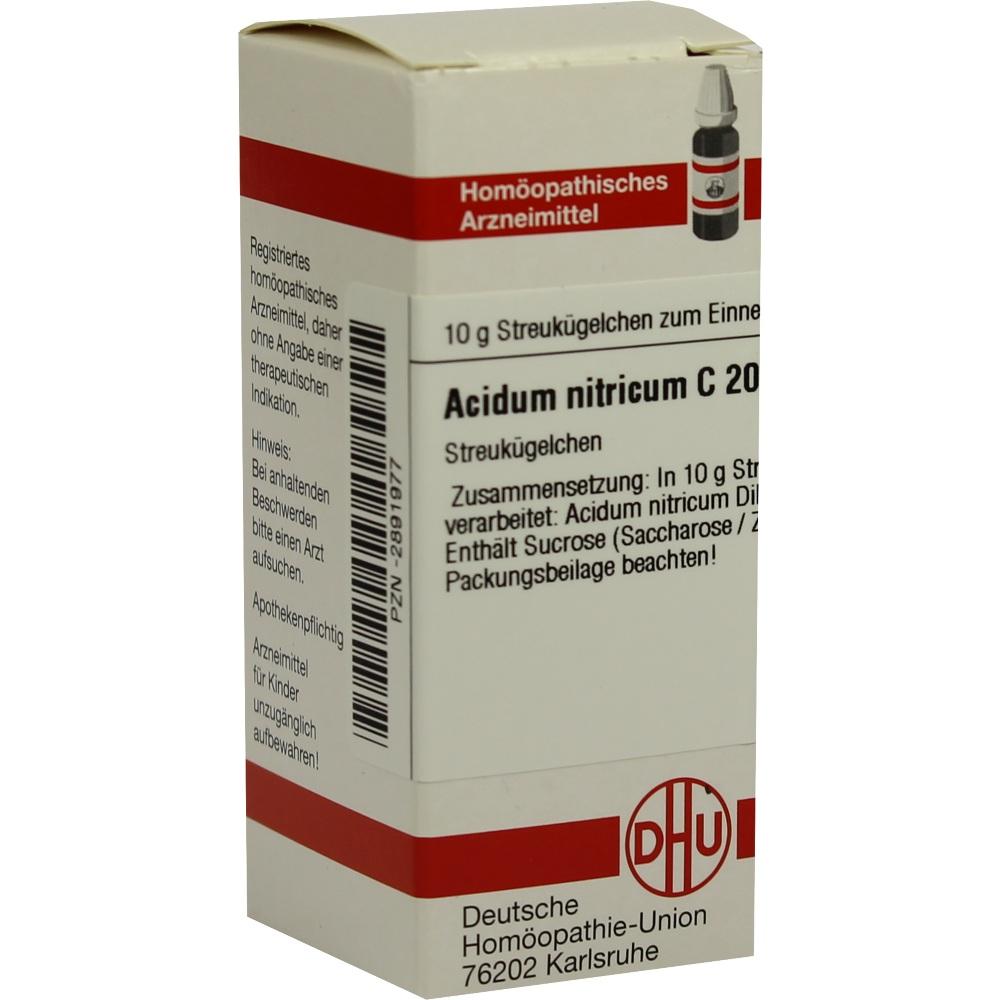 ACIDUM NITRICUM C 200 Globuli 10 g Globuli