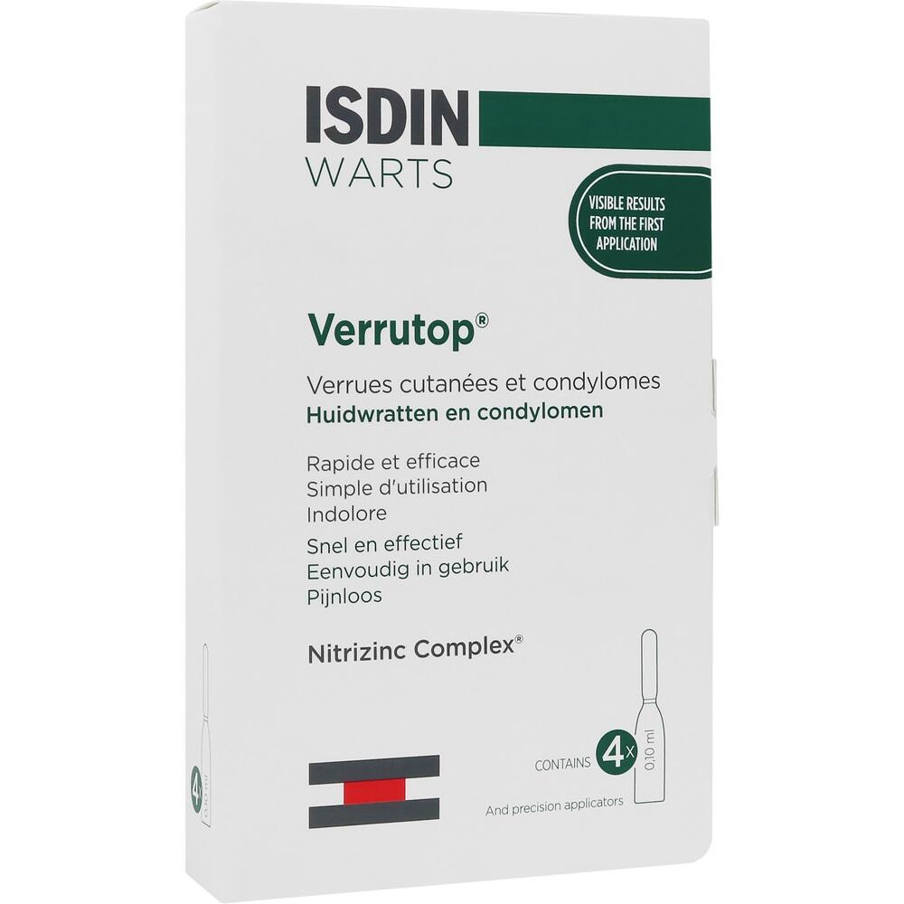 ISDIN WARTS Verrutop 4X0.1 ml Ampullen