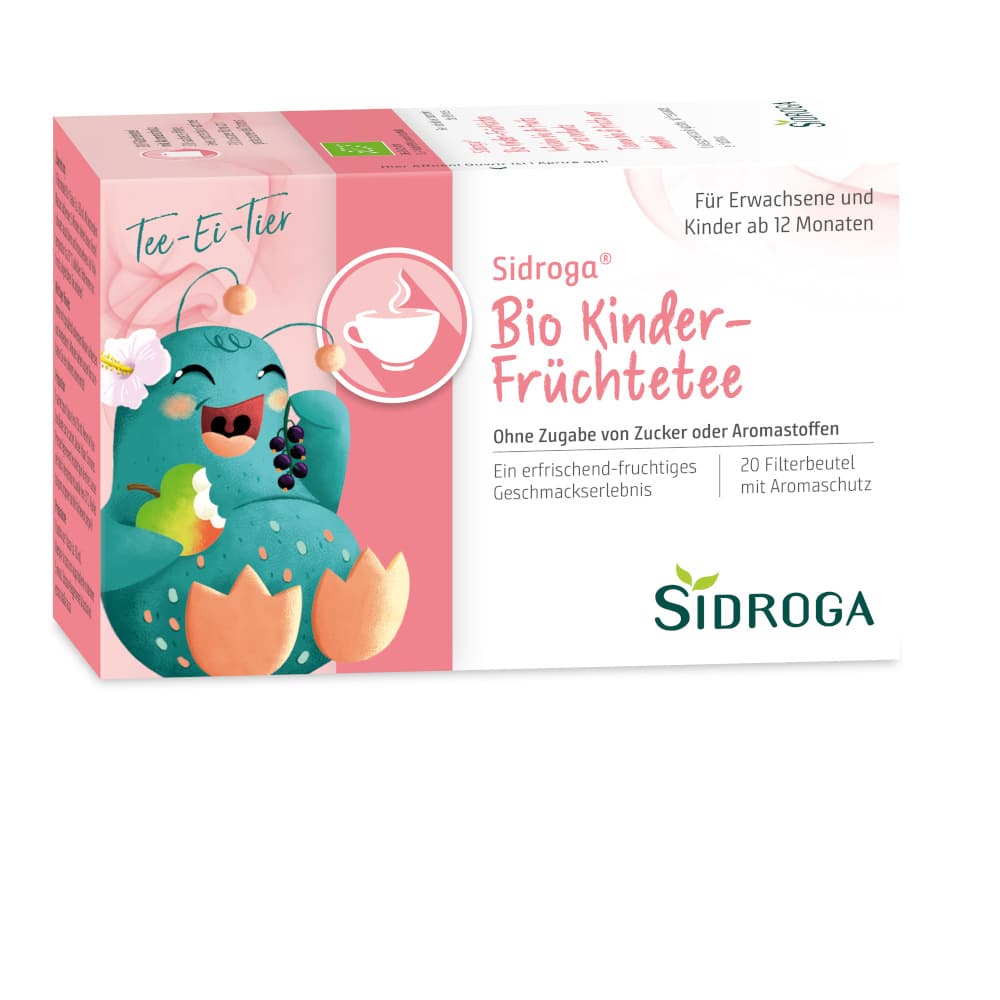 SIDROGA Bio Kinder-Früchtetee Filterbeutel 20X1.5 g Tee