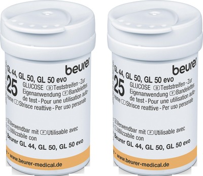 BEURER GL44/GL50 Blutzucker-Teststreifen 100 St Teststreifen