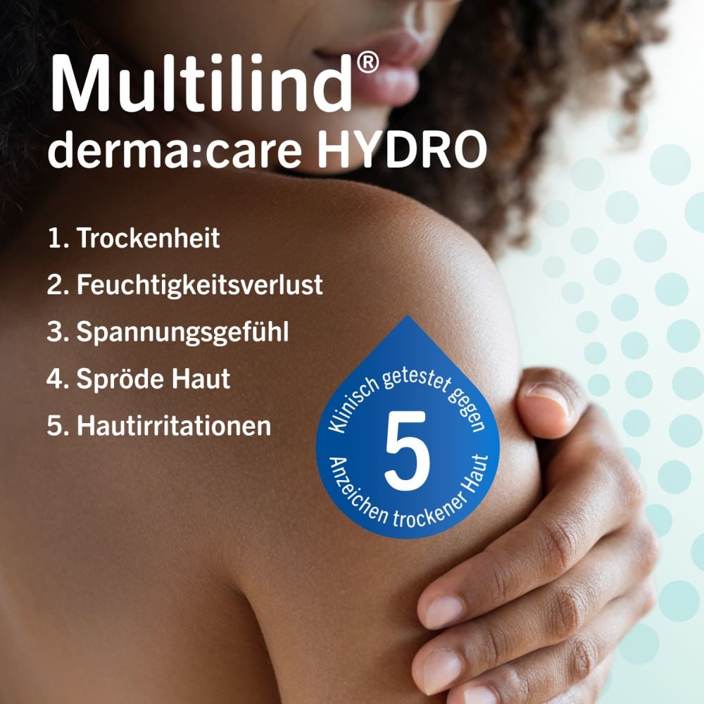 Multilind derma:care HYDRO FEUCHTIGKEITSDUSCHGEL 250 ml Duschgel Multilind derma:care HYDRO FEUCHTIGKEITSDUSCHGEL 250 ml Duschgel