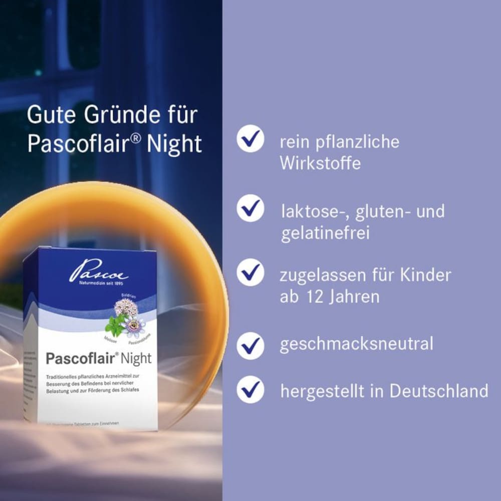 Pascoflair Night 30 St Überzogene Tabletten